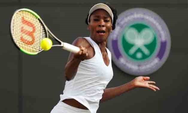 USA’s Venus Williams in action during her third round match against Japan’s Naomi Osaka 