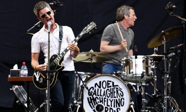 Noel Gallagher sings as Noel Gallagher's High Flying Birds perform, at Twickenham Stadium, London, Britain, July 8, 2017. REUTERS/Dylan Martinez