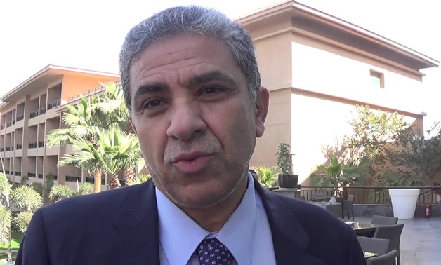 Environment Minister Khaled Fahmy - Screen shot from YouTube  