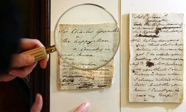 Slideshow preview image. 13 PHOTOS. Jane Austen -- home, letters and books