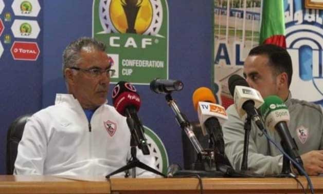 Zamalek head coach Augusto Inacio - Press image courtesy Zamalek official website.