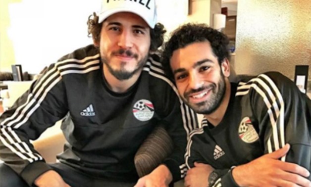 Ahmed Hegazi & Mohamed Salah, Ahmed Hegazi’s official facebook page