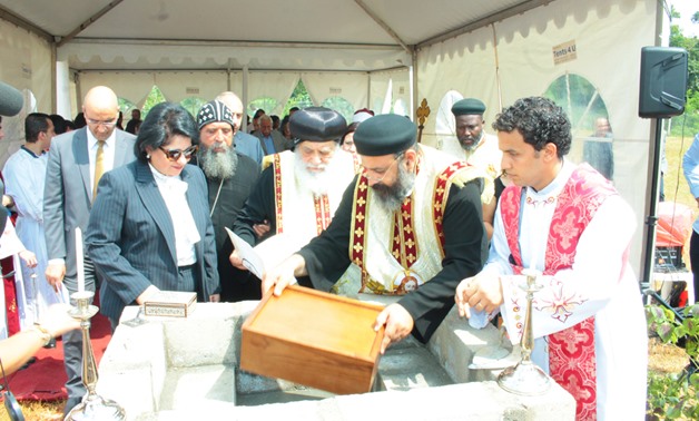Antonius Markos (Anthony Mark), General Bishop for African Affairs and Patriarchal Exarch in West and South Africa laid the foundation stone of a Coptic Church in Ughanda - File Photo