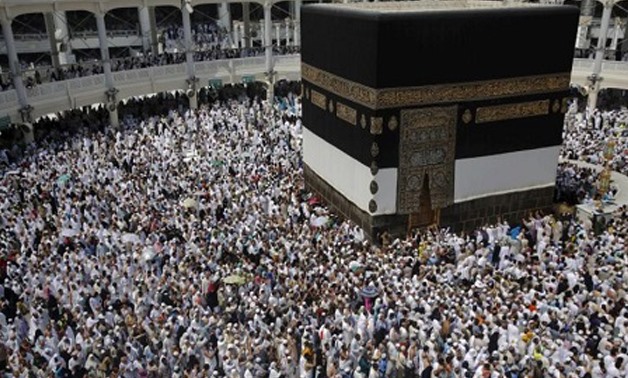 File Photo: Muslim pilgrims pray around the holy Kaaba at the Grand Mosque ahead of the annual haj pilgrimage in Mecca September 21, 2015 (Photo: Reuters)