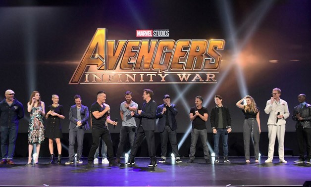 Avengers: Infinity War" at Disney's D23 convention - AFP