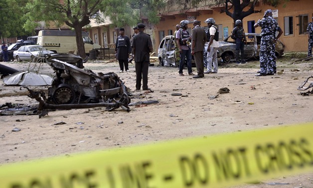 Suicide Bombers Attack - Press photo