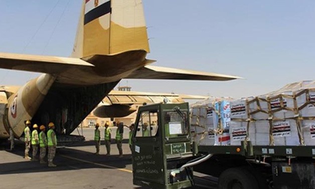 Egypt's first humanitarian aid tranche delivered to South Sudan- credits SIS
