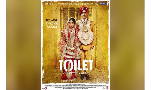 Bollywood spotlights open defecation with "Toilet: A Love Story"