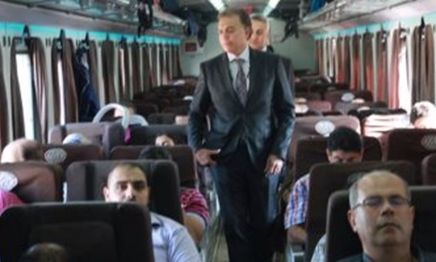 Transport Minister Hesham Arafat checks  a VIP passenger train -  File Photo