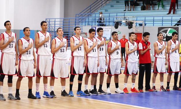 Egyptian U16 basketball national team – Press image courtesy FIBA’s official website