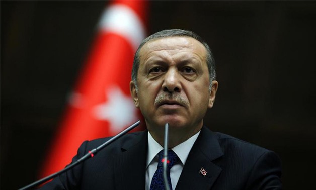 Turkish President Recep Tayyip Erdoğan- Press Photo