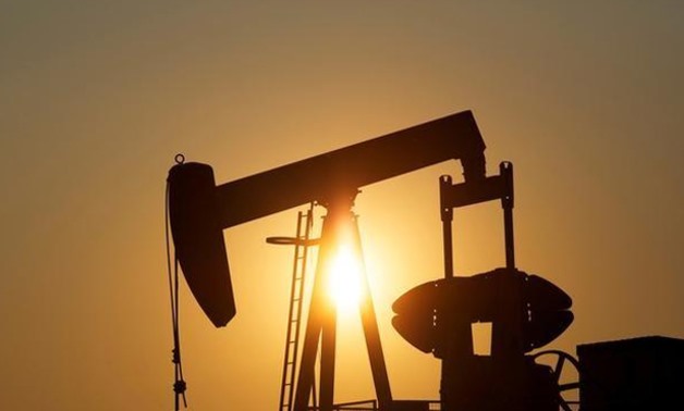 An oil pump jack pumps oil in a field near Calgary, Alberta, Canada on July 21, 2014.
Todd Korol/File Photo