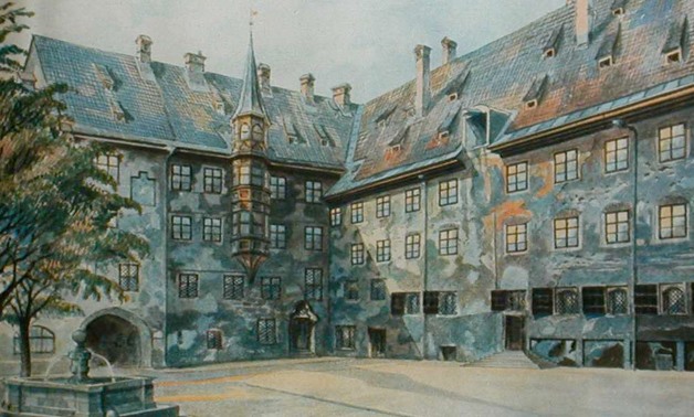 One of Hitler's paintings - courtesy of Wikimedia