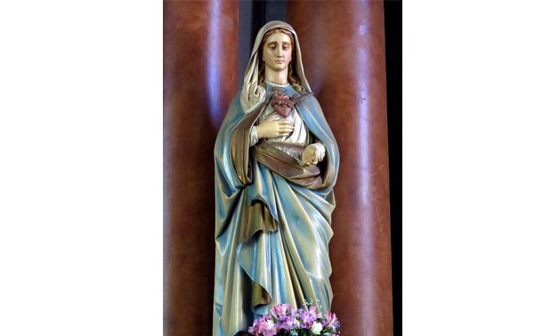 A statue of Mary in Ohio – Courtesy of Wikimedia