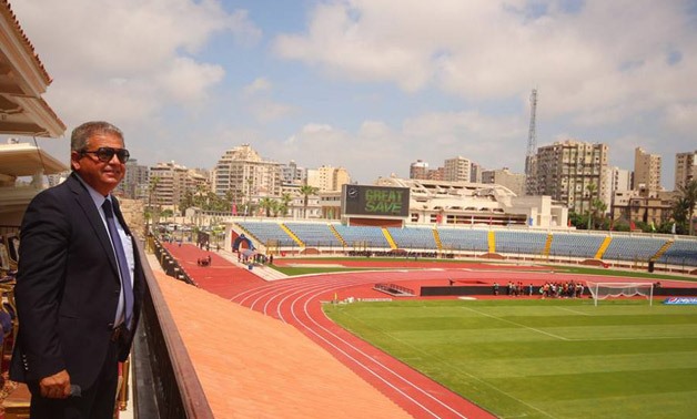 Minister of Youth and Sports at Alexandria Stadium – Ministry of Youth and Sports Website