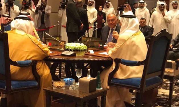  Arab Quartet meeting in Manama - Press Photo