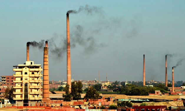 Factories in Egypt- Faris Knight via Wikimedia Commons.