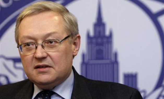Russia's Deputy Foreign Minister Sergei Ryabkov speaks during a news briefing in the main building of Foreign Ministry in Moscow, in this file photo taken December 15, 2008 -  REUTERS