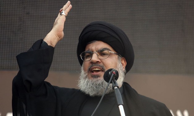 leader of Lebanon's Hezbollah, Sayyed Hassan Nasrallah