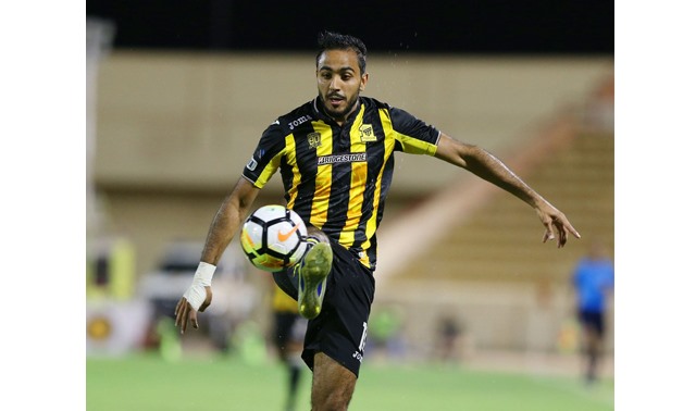 Al-Ittihad’s striker Kahraba – press image courtesy Tabuk international tournament’s official Twitter account.