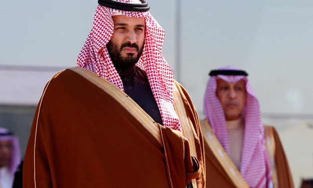 Saudi Deputy Crown Prince Mohammed bin Salman attends a graduation ceremony and air show marking the 50th anniversary of the founding of King Faisal Air College in Riyadh - REUTERS
