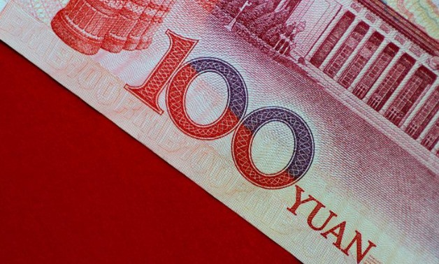 A China yuan note is seen in this illustration photo May 31, 2017.
Thomas White/Illustration/File Photo