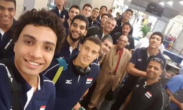 Egyptian Volleyball team – File Photo 