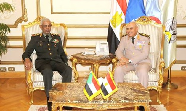 The National Defense Minister of Sudan Ahmed Awad Ibn Auf- Official Facebook Page