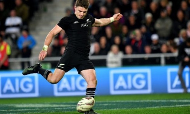 Late Barrett try seals All Blacks victory - EgyptToday