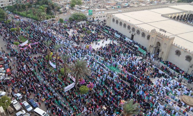 FILE- Eid prayer and celebrations - Egypt Today/Kariem abd al aziz