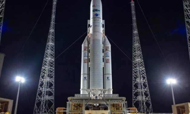 FILE - Launching of Tiba-1 satellite 
