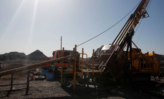 Capital Drilling’s Rig 217 extracts core samples from the mineral-rich Arabian Nubian Shield in the Eastern Desert near the southern governorate of Luxor - Reuters/Amr Abdallah Dalsh
