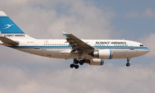 Kuwait Airways A310-300 approaches Frankfurt intl. Airport CC via Wikimedia