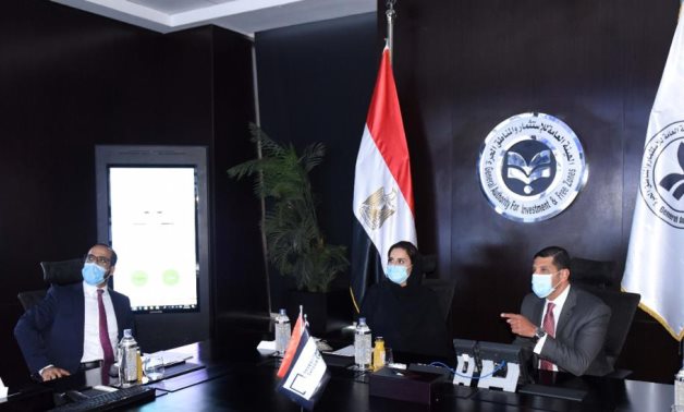 Executive Director of the General Authority for Investment and Free Zones (GAFI) Mohamed Abdel Wahab met Wednesday with Chargé d'Affaires of the UAE embassy in Cairo Mariam Khalifa el Kaabi.