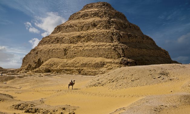 The dazzling Pyramid of Djoser in Saqqara, Egypt - ET