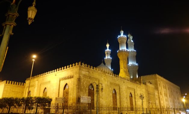 Al-Hussein Mosque, Cairo - photo via Google Earth