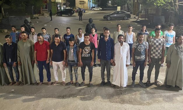 Individuals arrested over vandalism attempt of police car in Egyptian village on September 20, 2020