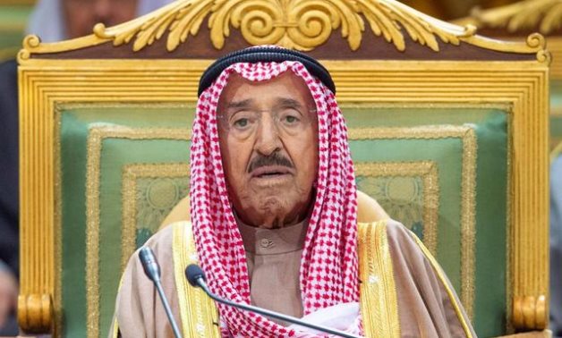 FILE PHOTO: Kuwaiti Emir Sheikh Sabah al-Ahmad al-Jaber al-Sabah attends the Gulf Cooperation Council's (GCC) 40th Summit in Riyadh,via REUTERS