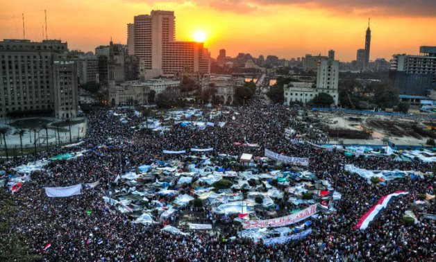 FILE – Tahrir Square during the January 25 Revolution in 2011 – Reuters 
