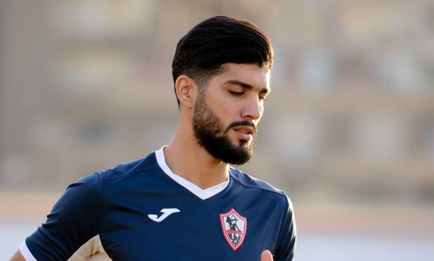 File - Zamalek Tunisian midfielder Ferjani Sassi