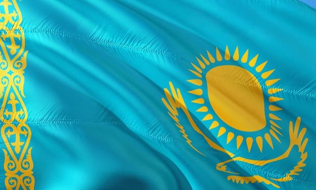 Kazakhstan flag -  CC via pikrepo