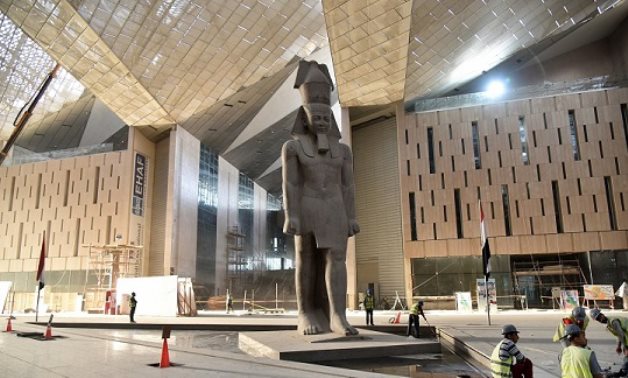 The Grand Egyptian Museum - photo via Egypt's Min. of Tourism & Antiquities
