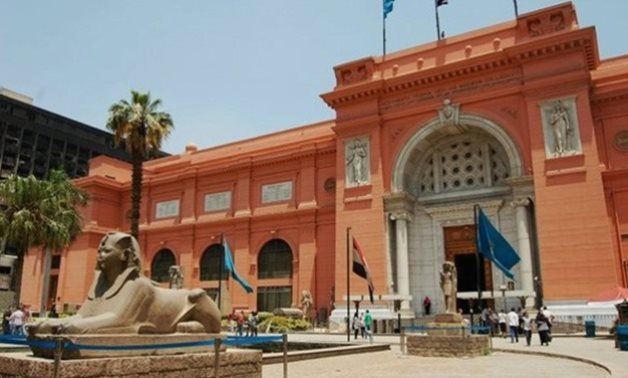 FILE - The Egyptian Museum in Tahrir