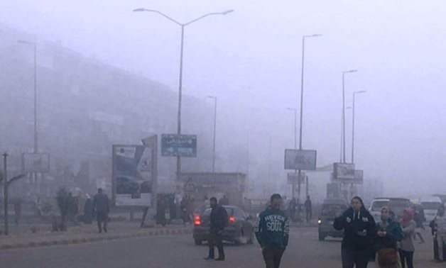 Heavy fog hits Egypt, ports - Press Photo