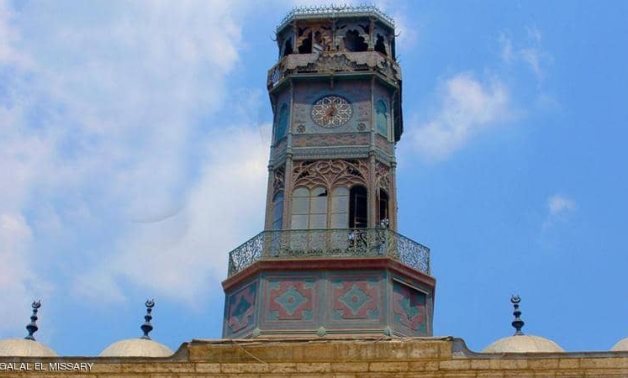 The Clock Tower of Mohammed Ali Pasha Mosque - Photo via Galal El Missary
