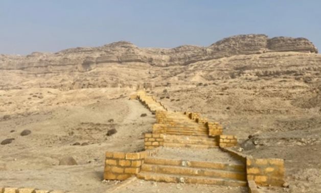 FILE - Bani Hassan Archaeological Area in Minya