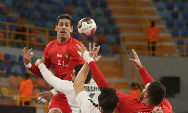 File - Morocco lost the opening game to Algeria