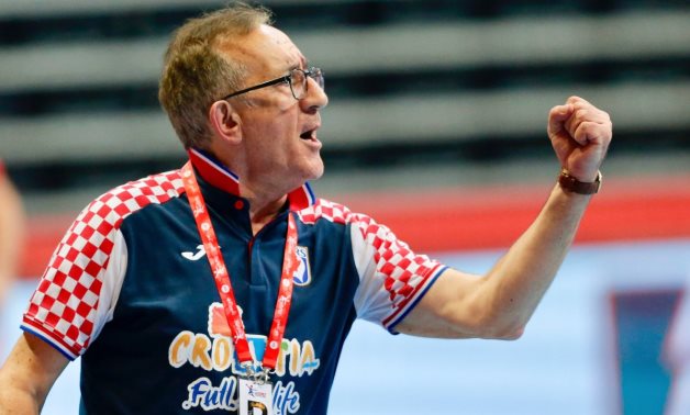 fILE- Croatia handball national team head coach, Lino Červar