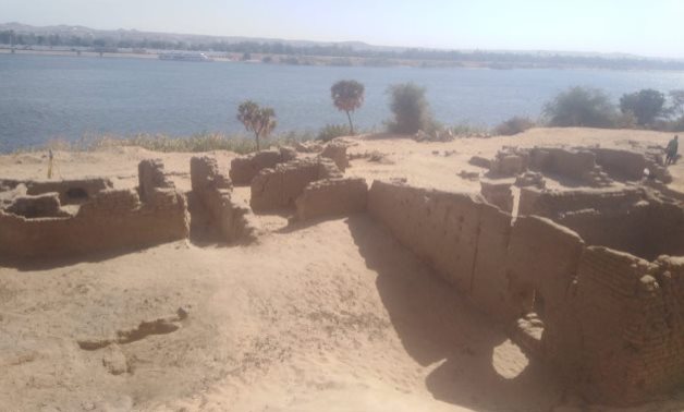 Remains of Aswan Roman Fort - Press Photo