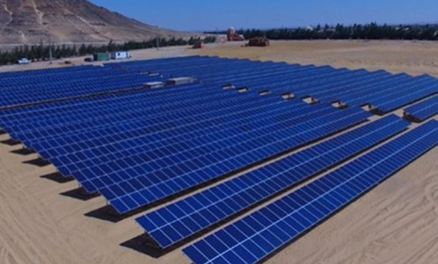 Benban solar park in Egypt - FILE